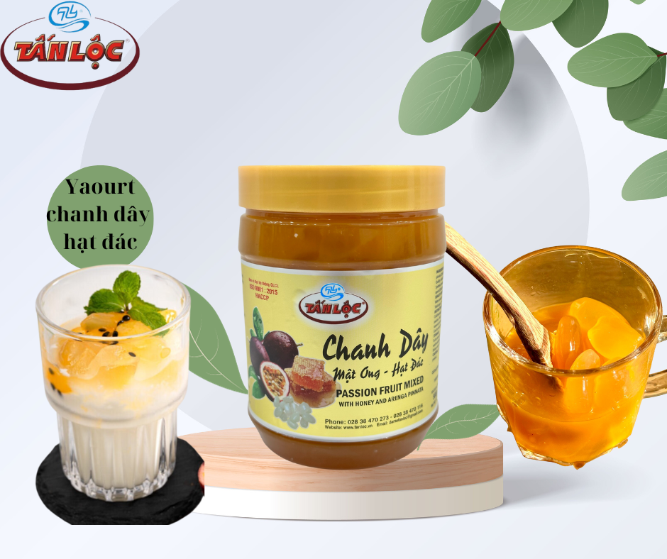 CHANH DÂY MẬT ONG HẠT ĐÁC