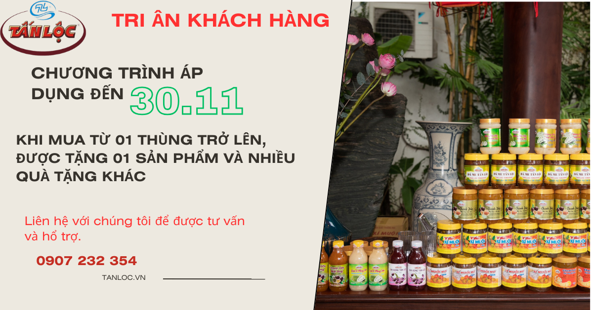 CHƯƠNG TRÌNH QUÀ TẶNG TRI ÂN.