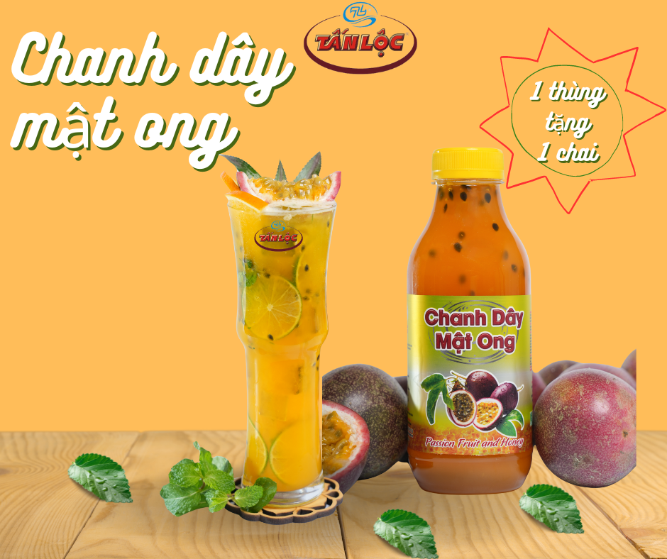Chào ngày mới với hương vị tự nhiên của chanh dây mật ong.